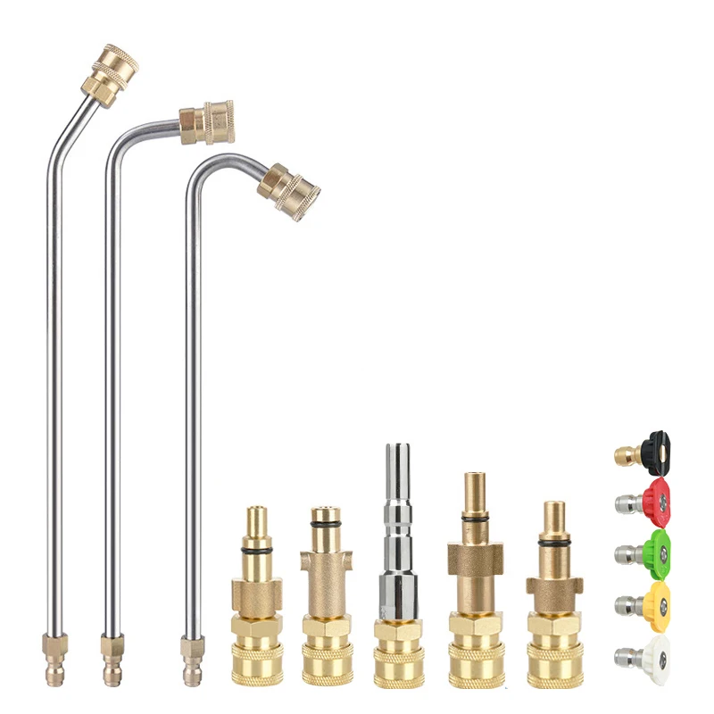 High Pressure Washer Gutter Cleaner Attachment For Lance/Wand 1/4" Quick Connect,for Lavor for Nilfisk for Bosch car accessories
High Pressure Washer Gutter Cleaner Attachment For Lance/Wand 1/4" Quick Connect,for Lavor for Nilfisk for Bosch car accessories