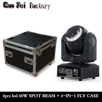 moving head with fly case led 60W spot light quad rgbw 4-in-1 Mixed color beam effect for mini stage disco dj
moving head with fly case led 60W spot light quad rgbw 4-in-1 Mixed color beam effect for mini stage disco dj