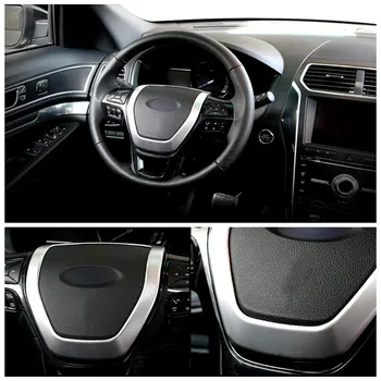 For Ford Explorer 2011 - 2016 ABS Chrome Inner Steering Wheel Decorative Cover Trim 1pcs/set
For Ford Explorer 2011 - 2016 ABS Chrome Inner Steering Wheel Decorative Cover Trim 1pcs/set