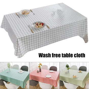 Economical Tablecloth Dustproof Rectangle Table Cover Slip Resistant Simple Plaid Style 140*180cm ds99
Economical Tablecloth Dustproof Rectangle Table Cover Slip Resistant Simple Plaid Style 140*180cm ds99