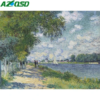 AZQSD DIY Painting By Numbers Landscape Drawing On Canvas Unique Gift Coloring By Numbers Country Road Decor For Home
AZQSD DIY Painting By Numbers Landscape Drawing On Canvas Unique Gift Coloring By Numbers Country Road Decor For Home