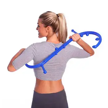 Back and Neck Massager for Trigger Point Fibromyalgia Pain Relief and Muscle Pressure Stick Self Massage Hook Cane Therapy
Back and Neck Massager for Trigger Point Fibromyalgia Pain Relief and Muscle Pressure Stick Self Massage Hook Cane Therapy