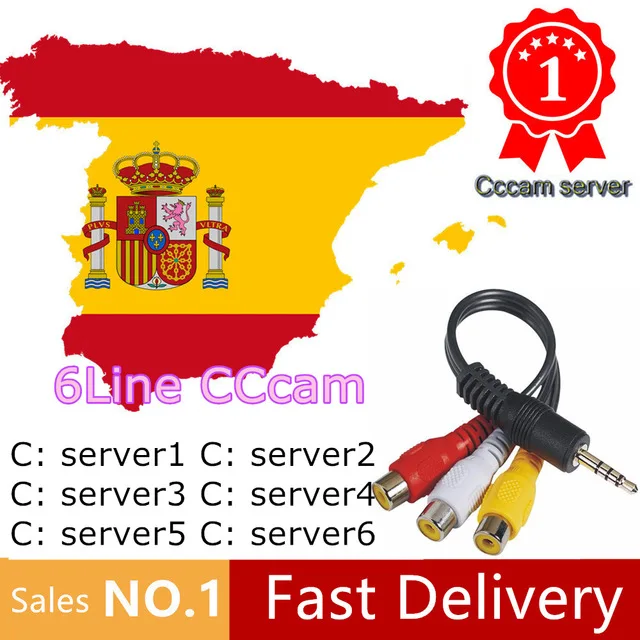 Fast and Stable CCCAM Lines for 1 year Europe Spain cline use for GT media V9 Super V8 Nova Satellite TV Receiver DVB-S2 Gtmedia
Fast and Stable CCCAM Lines for 1 year Europe Spain cline use for GT media V9 Super V8 Nova Satellite TV Receiver DVB-S2 Gtmedia