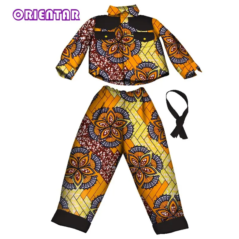 2 Pieces Sets Boy Kids African Print Suit Tops and Pants African Children Long Sleeve Shirt Pants Set Bazin Riche Clothes WYT195
2 Pieces Sets Boy Kids African Print Suit Tops and Pants African Children Long Sleeve Shirt Pants Set Bazin Riche Clothes WYT195