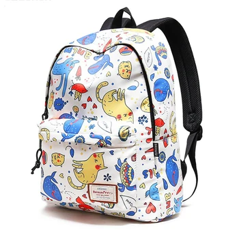 Large Capacity Casual Waterproof Nylon Women Backpacks Cute Cartoon Cat Printed Girl Preppy School Backpack Daypack Mochilas
Large Capacity Casual Waterproof Nylon Women Backpacks Cute Cartoon Cat Printed Girl Preppy School Backpack Daypack Mochilas
