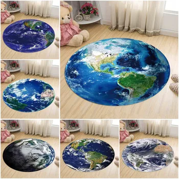Round Carpet 3D Printing Earth Planet Soft Carpet Non-slip Carpet Computer Chair Mat Children's Room Floor Mat
Round Carpet 3D Printing Earth Planet Soft Carpet Non-slip Carpet Computer Chair Mat Children's Room Floor Mat