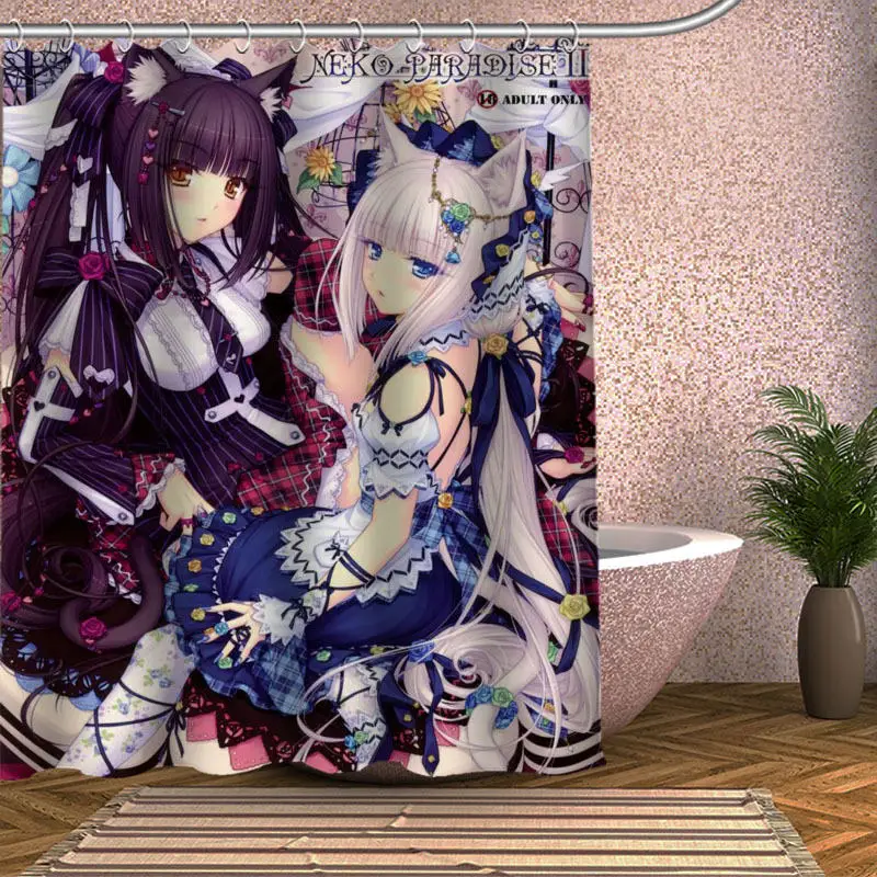 Штора для душа NEKOPARA из экологически чистого полиэстера, Современная занавеска для ванной, домашний декор
Штора для душа NEKOPARA из экологически чистого полиэстера, Современная занавеска для ванной, домашний декор