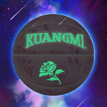 Kuangmi Luminous Basketball Outdoor Indoor Anti-Slip Fluorescent Glowing Ball Size 7 PU Leather Competing Training Sports
Kuangmi Luminous Basketball Outdoor Indoor Anti-Slip Fluorescent Glowing Ball Size 7 PU Leather Competing Training Sports