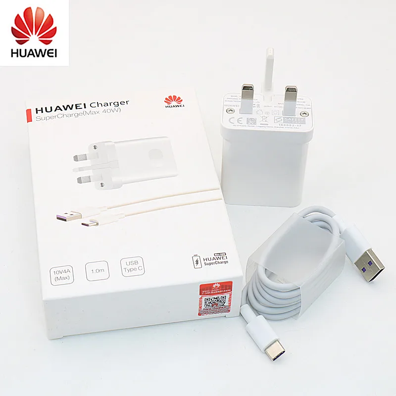 Original Huawei P30 Pro Mate 20 Charger 40 W 10 V/4A SuperCharge adapter US&5A Usb Type C Cable voor Mate 20 10pro Honor Magic 2
Original Huawei P30 Pro Mate 20 Charger 40 W 10 V/4A SuperCharge adapter US&5A Usb Type C Cable voor Mate 20 10pro Honor Magic 2