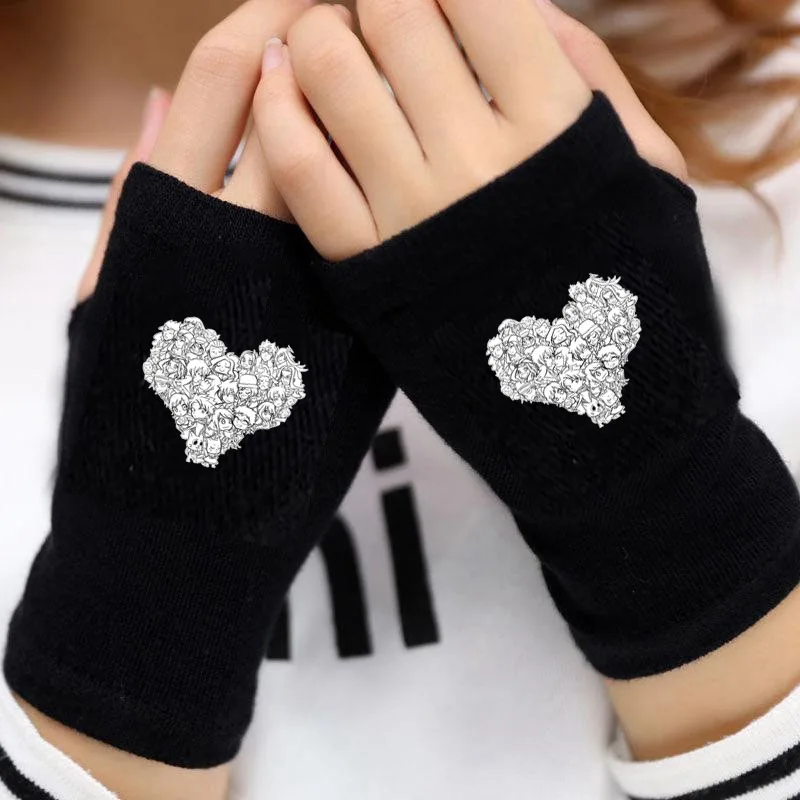 Anime Fairy Tail Gloves Warm Winter Fingerless Cartoon Half Finger Knitted Black Warm Thick Gloves Costumes Accessories
Anime Fairy Tail Gloves Warm Winter Fingerless Cartoon Half Finger Knitted Black Warm Thick Gloves Costumes Accessories