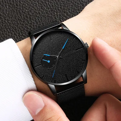 2019 New Stainless Mesh Belt Man Watch Classic Minimalist Alloy Analog Wristwatch Business Quartz Mens Watches relogio Clock
2019 New Stainless Mesh Belt Man Watch Classic Minimalist Alloy Analog Wristwatch Business Quartz Mens Watches relogio Clock
