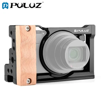 PULUZ Video Camera Cage for Sony RX100 VI / VII Digital Camera Stabilizer Mount 1/4 and 3/8 Threaded Holes Camera Cage
PULUZ Video Camera Cage for Sony RX100 VI / VII Digital Camera Stabilizer Mount 1/4 and 3/8 Threaded Holes Camera Cage