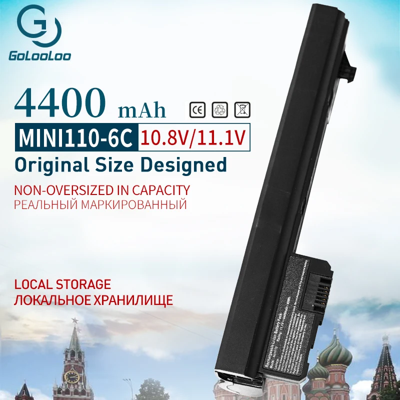 4400mAh Laptop Battery for Compaq Mini 102 mini CQ10 110c CQ10-100 for Hp mini 110 mini110 mini110-1000 537626-001 HSTNN-CB0C
4400mAh Laptop Battery for Compaq Mini 102 mini CQ10 110c CQ10-100 for Hp mini 110 mini110 mini110-1000 537626-001 HSTNN-CB0C