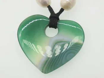 blue/brown/red heart/flat agate 18inch pendant 40*45mm freshwater pearl necklace FPPJ wholesale beads nature 
blue/brown/red heart/flat agate 18inch pendant 40*45mm freshwater pearl necklace FPPJ wholesale beads nature