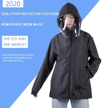 Reusable Safety Protective Suit Washable Raincoat Rain Poncho Waterproof Unisex Protection Closures Isolation Clothing Coveralls
Reusable Safety Protective Suit Washable Raincoat Rain Poncho Waterproof Unisex Protection Closures Isolation Clothing Coveralls