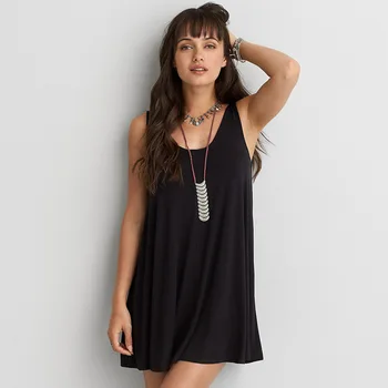 Summer Sexy Dress Women's 2020 Backless Cross Drawstring O-neck Strap Dress Sleeveless Summer Black Elegant Vestidos
Summer Sexy Dress Women's 2020 Backless Cross Drawstring O-neck Strap Dress Sleeveless Summer Black Elegant Vestidos