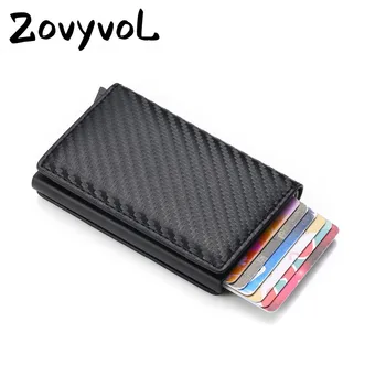 ZOVYVOL New Men Vintage Blocking Rfid Wallet PU Leather Antitheft Credit Card Holder Unisex Security Information Aluminum Purse
ZOVYVOL New Men Vintage Blocking Rfid Wallet PU Leather Antitheft Credit Card Holder Unisex Security Information Aluminum Purse