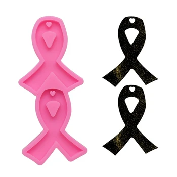 DIY Ribbon Keychain Pendant Casting Silicone Mould Crafts Key Chain Jewelry Making Tools Crystal Epoxy Resin Mold
DIY Ribbon Keychain Pendant Casting Silicone Mould Crafts Key Chain Jewelry Making Tools Crystal Epoxy Resin Mold