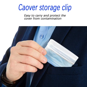 20 Pcs Disposable Face Cover Storage Clips Portable Foldable Temporary Folder Dust-proof And Moisture-proof
20 Pcs Disposable Face Cover Storage Clips Portable Foldable Temporary Folder Dust-proof And Moisture-proof