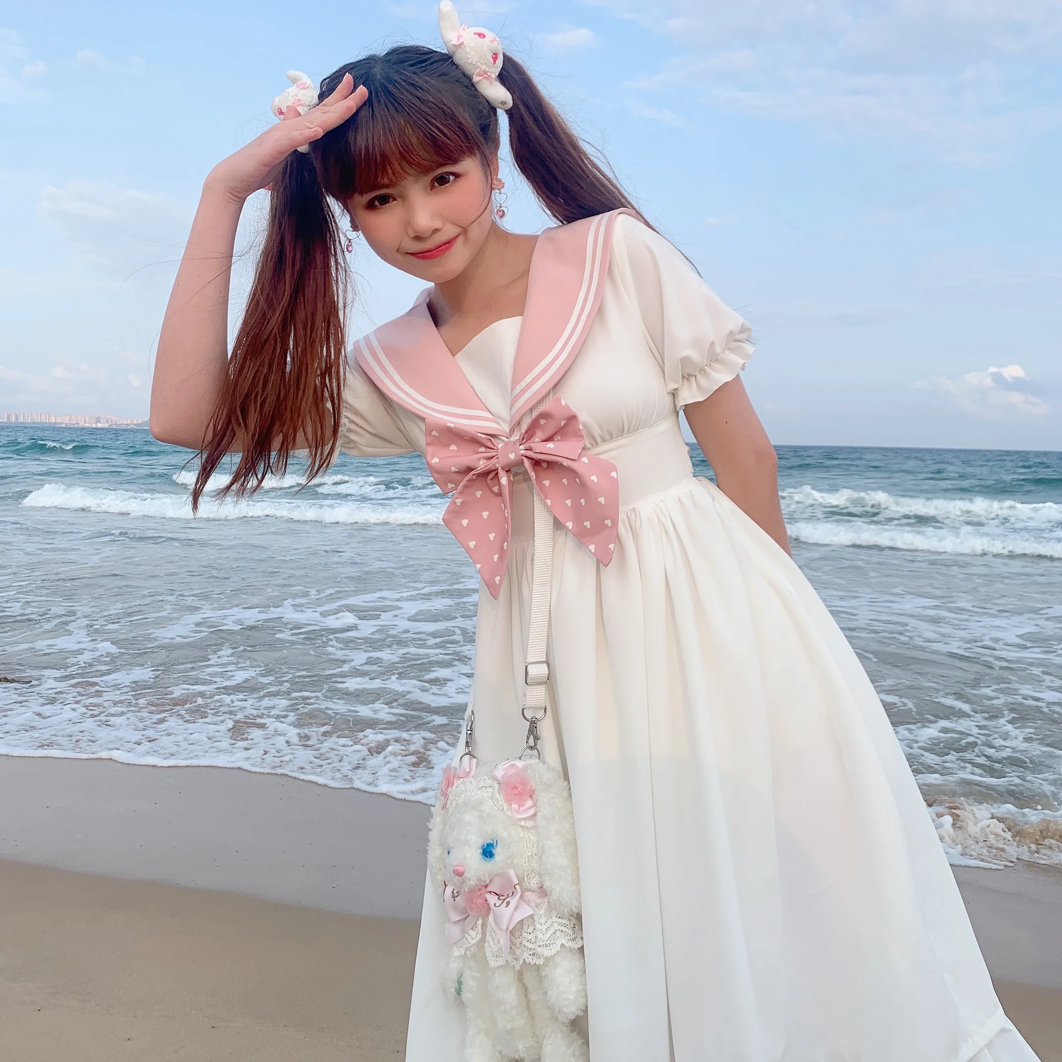 Palace princess sweet lolita dress retro sailor collar falbala high waist victorian dress kawaii girl gothic lolita op loli cos
Palace princess sweet lolita dress retro sailor collar falbala high waist victorian dress kawaii girl gothic lolita op loli cos