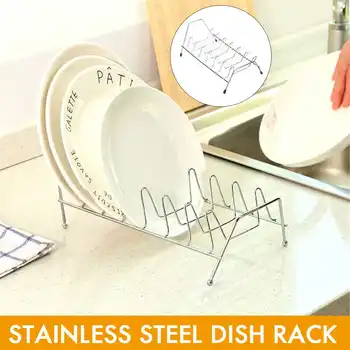 Pan Stainless Steel Pot Lid Plates Kitchen 8 Slots Sink Countertop Holder Dish Rack Bowl Storage Shelf Drying Stand Draining
Pan Stainless Steel Pot Lid Plates Kitchen 8 Slots Sink Countertop Holder Dish Rack Bowl Storage Shelf Drying Stand Draining