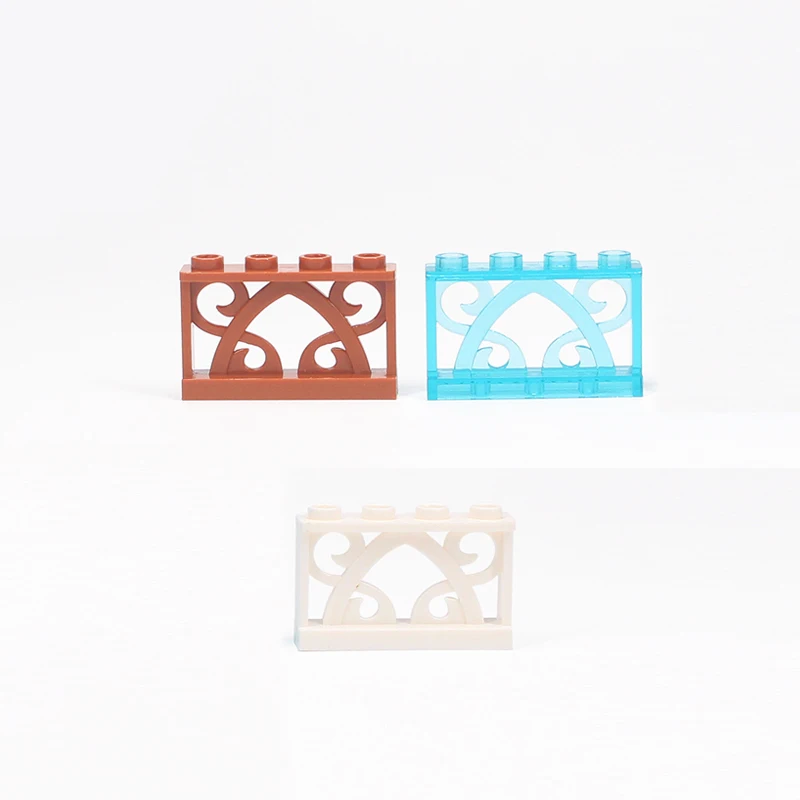 DIY Building Blocks Accessories 1x4x2 Varved Hollow Railing Small Building Block Toys for Children
DIY Building Blocks Accessories 1x4x2 Varved Hollow Railing Small Building Block Toys for Children