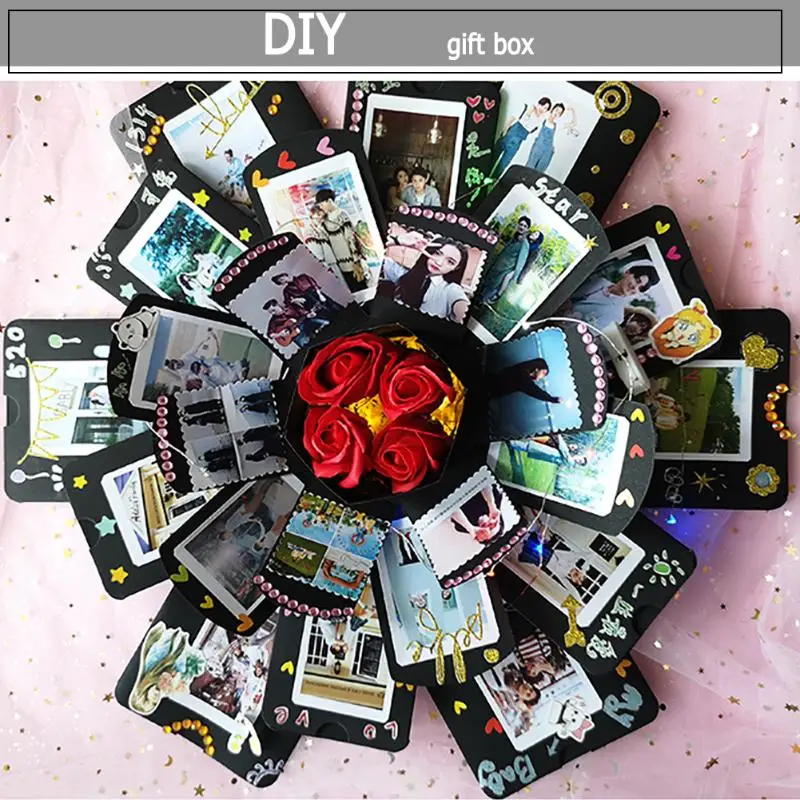 diy picture box for boyfriend