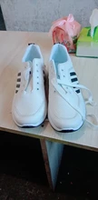 Zapatillas deportivas de PU para hombre, zapatos informales con absorción de impacto, transpirables y resistentes al desgaste