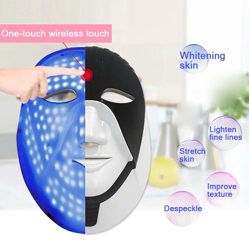 Light Therapy Mask Light Facial Mask Led Facial Mask Electric Pretty 7 Colors Gold for Skin Care Anti-Wrinkles
Light Therapy Mask Light Facial Mask Led Facial Mask Electric Pretty 7 Colors Gold for Skin Care Anti-Wrinkles