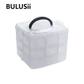Transparent Portable Large Jewelry Organizer Storage Box Container Case Display Jewerly Storage Box 
Transparent Portable Large Jewelry Organizer Storage Box Container Case Display Jewerly Storage Box