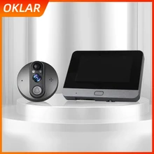 OKLAR Video Intercom For Home Door Bell Video Peephole Camera Tuya Smart Home Wifi Wireless Doorbell For Apartment
OKLAR Video Intercom For Home Door Bell Video Peephole Camera Tuya Smart Home Wifi Wireless Doorbell For Apartment