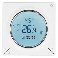 NTC Thermostat LCD Screen High Accuracy Intelligent Control Thermostat Central A/C Temperature Controller
NTC Thermostat LCD Screen High Accuracy Intelligent Control Thermostat Central A/C Temperature Controller