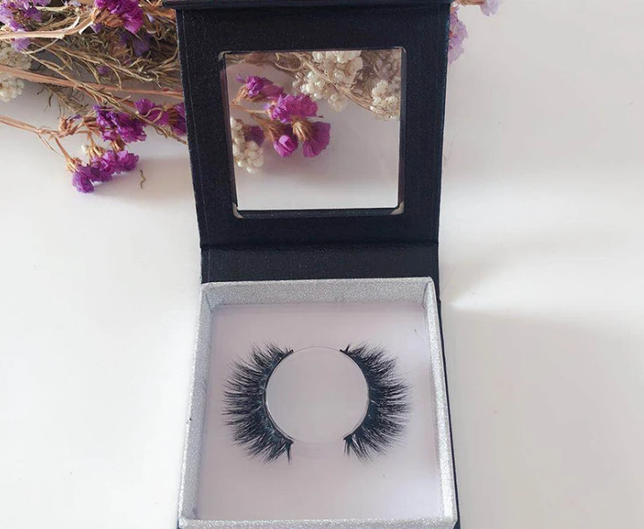 Quality Authentic Custom packaging box for mink lashes box with PVC tray ---PX2075
Quality Authentic Custom packaging box for mink lashes box with PVC tray ---PX2075