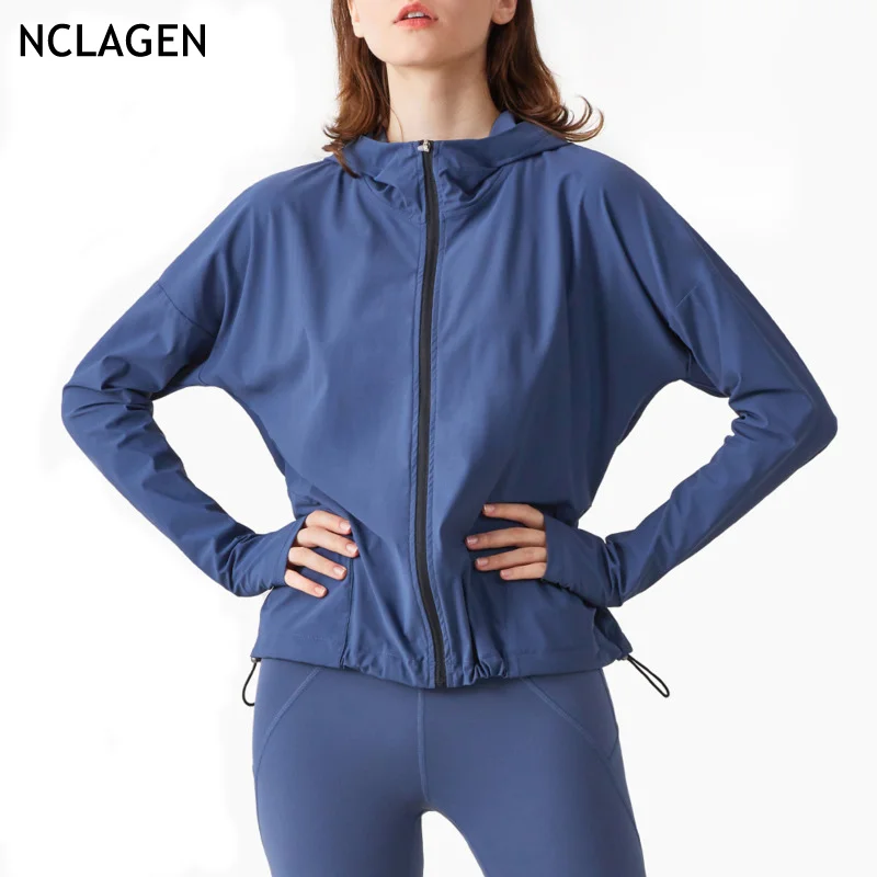 NCLAGEN Autumn Zipper Fitness Sport Jacket Active Wear Women Coat Leisure Loose Gym Workout Breathable Running Top Sportswear
NCLAGEN Autumn Zipper Fitness Sport Jacket Active Wear Women Coat Leisure Loose Gym Workout Breathable Running Top Sportswear