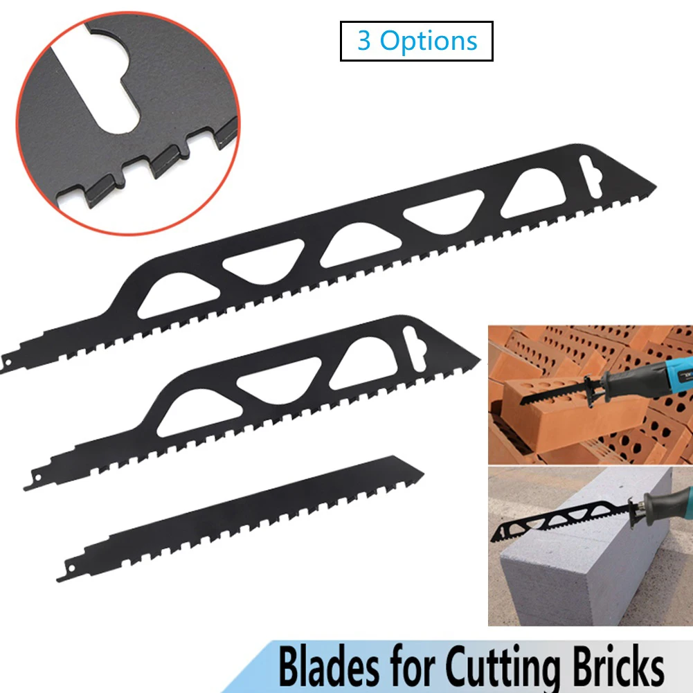 240/305/455mm S1543 /S1243 /S2243HM Reciprocating Saw Blade Jigsaw Saber Blade Carbide Demolition Cutter Brick Stone Cutting
240/305/455mm S1543 /S1243 /S2243HM Reciprocating Saw Blade Jigsaw Saber Blade Carbide Demolition Cutter Brick Stone Cutting