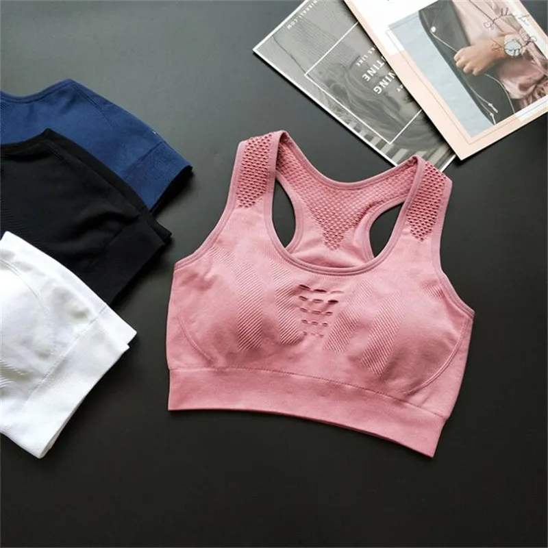 Seamless Sports Bra Medium Support Running Racerback Yoga Bra Vest Type Brassiere Sport Woman Fitness Bra Top Activewear
Seamless Sports Bra Medium Support Running Racerback Yoga Bra Vest Type Brassiere Sport Woman Fitness Bra Top Activewear