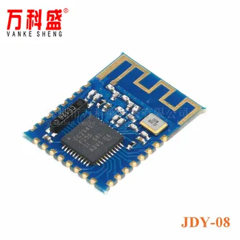 JDY-08 Bluetooth 4.0BLE low power consumption CC2541 master-slave integrated support airsync iBeacon module
JDY-08 Bluetooth 4.0BLE low power consumption CC2541 master-slave integrated support airsync iBeacon module