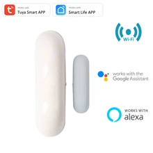 Tuya Smart WiFi Battery Window Door ON/OFF Sensor Detector Alexa Google Voice Command Check Status Smart Life APP Remote Control
Tuya Smart WiFi Battery Window Door ON/OFF Sensor Detector Alexa Google Voice Command Check Status Smart Life APP Remote Control
