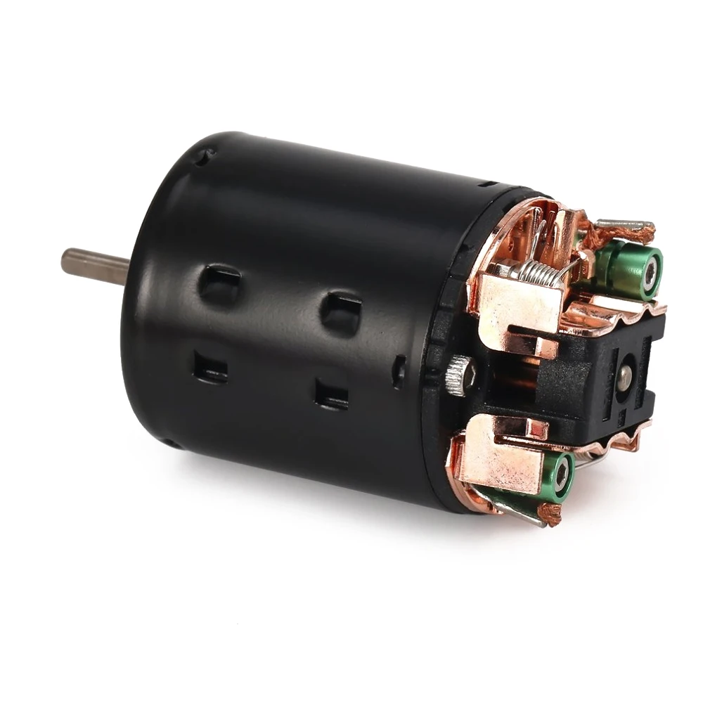 1pcs High Quality 540 21T/27T/35T/45T/55T/80T Brushed Motor for RC Car 1/10 Rock Crawler 4WD Vehicle RC Car Parts
1pcs High Quality 540 21T/27T/35T/45T/55T/80T Brushed Motor for RC Car 1/10 Rock Crawler 4WD Vehicle RC Car Parts