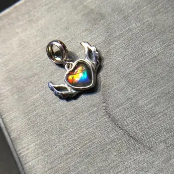Genuine Natural Red Green Yellow Blue Ammonite Ammolite Colorful Light 4 Colors Angel Pendant Gems 23x16mm Women Canada AAAAA
Genuine Natural Red Green Yellow Blue Ammonite Ammolite Colorful Light 4 Colors Angel Pendant Gems 23x16mm Women Canada AAAAA