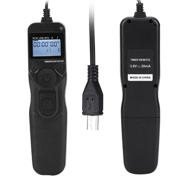 Shoot RM-VPR1 Black Automatic Timer Remote Control Precise Timing Shutter Cable Release for Sony A6/A7/A6000/A7000/A5000 
Shoot RM-VPR1 Black Automatic Timer Remote Control Precise Timing Shutter Cable Release for Sony A6/A7/A6000/A7000/A5000