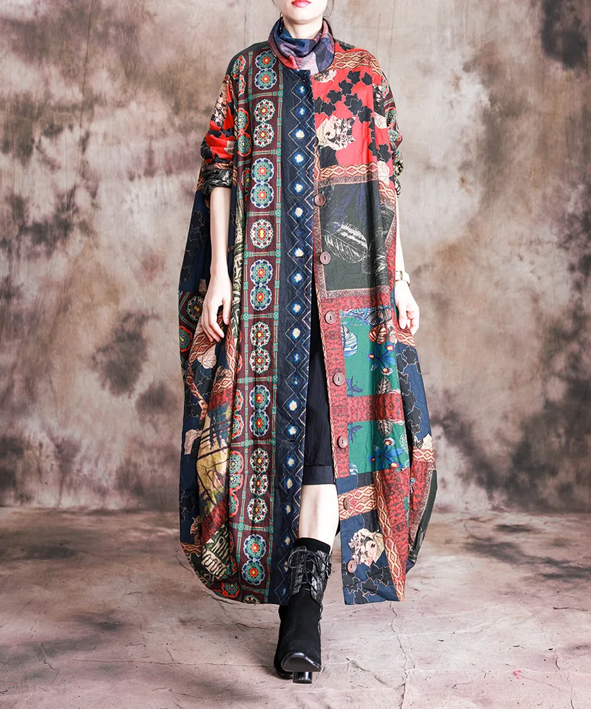 Plus Size Trench Coat Women Winter Pure Plant Dyed Babem Round Neck Long Sleeves Single Breasted Loose Jacket Female 
Plus Size Trench Coat Women Winter Pure Plant Dyed Babem Round Neck Long Sleeves Single Breasted Loose Jacket Female