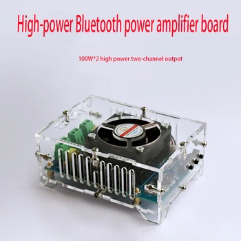 Kaoalnhon 2*100W DC12-24V High Power Bluetooth Amplifier Board TDA7498 with Intelligent Cooling Fan Digital Amplifier Board
Kaoalnhon 2*100W DC12-24V High Power Bluetooth Amplifier Board TDA7498 with Intelligent Cooling Fan Digital Amplifier Board