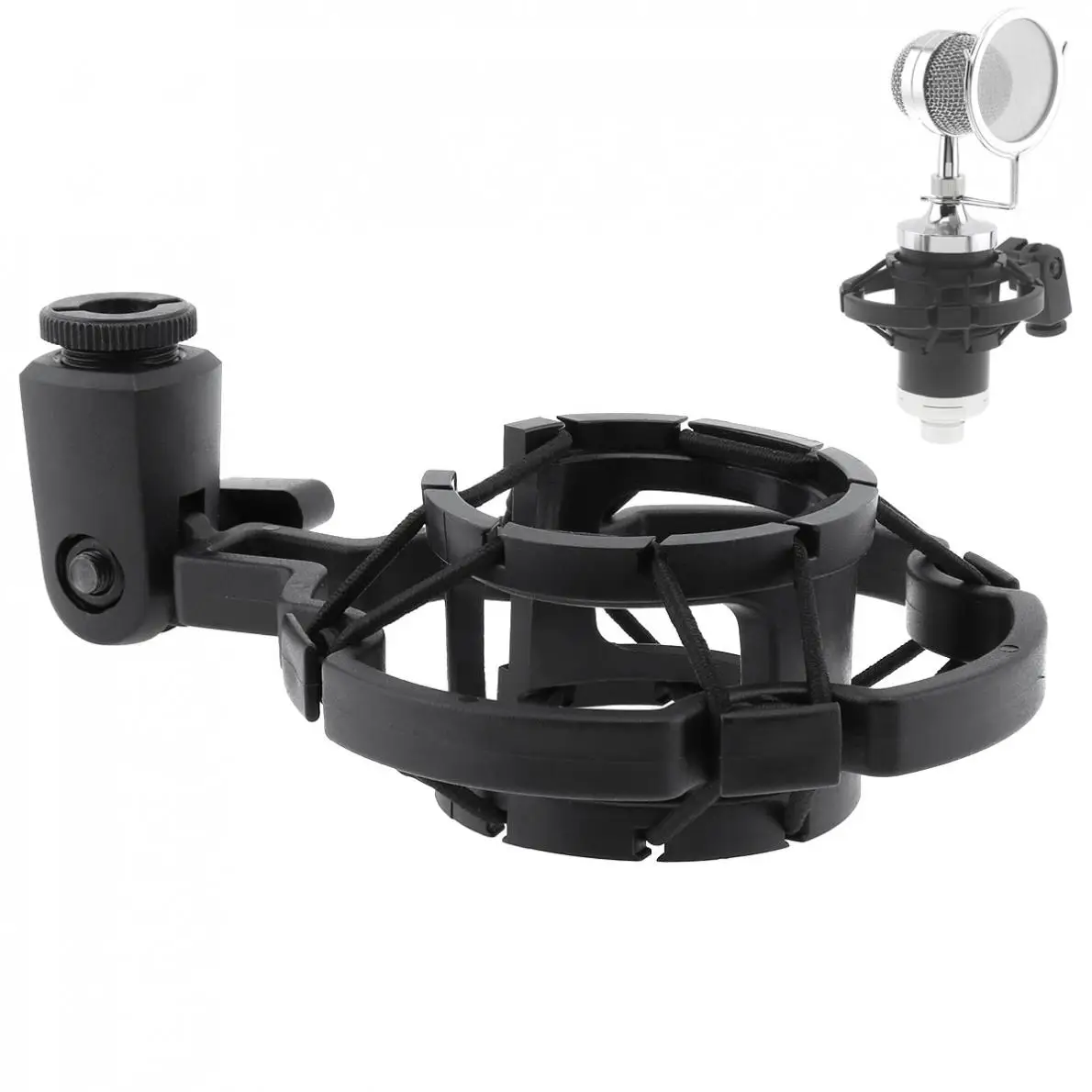 Plastic Recording Studio Clip Spider Microphone Stand Shock Mount with Transfer for Computer Condenser Mic
Plastic Recording Studio Clip Spider Microphone Stand Shock Mount with Transfer for Computer Condenser Mic