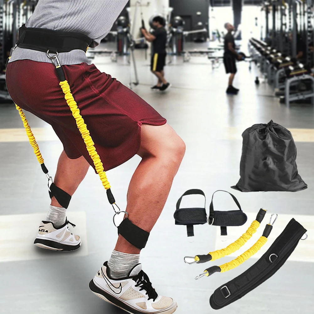 Resistance Bands jump training tensioner Fitness Workout Booty Belt Pull Rope Gym Leg lower limb strength speeding Exercise
Resistance Bands jump training tensioner Fitness Workout Booty Belt Pull Rope Gym Leg lower limb strength speeding Exercise