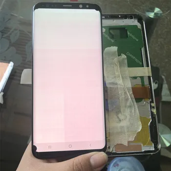 Original AMOLED For Samsung Galaxy S8 PLUS G955A G955U G955F LCD Display Touch Screen Digitizer Assembly Burn-in shadow+pixels
Original AMOLED For Samsung Galaxy S8 PLUS G955A G955U G955F LCD Display Touch Screen Digitizer Assembly Burn-in shadow+pixels