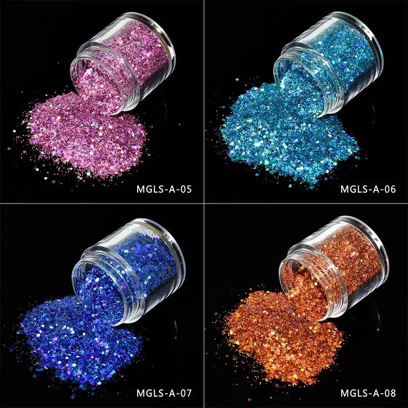 1pcs Nail Glitter Holographic Flake Sparkly Sequin Hexagon-Design Mixed-Size (0.2mm+1mm) Flake For Nails Glitter Art Salon Flake
1pcs Nail Glitter Holographic Flake Sparkly Sequin Hexagon-Design Mixed-Size (0.2mm+1mm) Flake For Nails Glitter Art Salon Flake