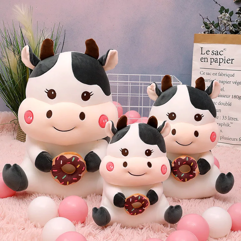 Cute Smile Fat Cow Soft Plush Stuffed Toy Doll Cartoon Animal Cattle Cow Bull Ox Donut Kid Girl Christmas Birthday Present Gift
Cute Smile Fat Cow Soft Plush Stuffed Toy Doll Cartoon Animal Cattle Cow Bull Ox Donut Kid Girl Christmas Birthday Present Gift