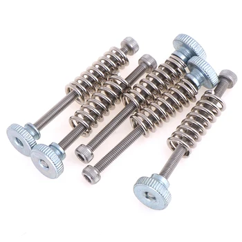 5pcs Metal 3D Printer Leveling Components M3 Screw Leveling Spring Leveling Knob Suite For 3D Printer Heating Bed Parts
5pcs Metal 3D Printer Leveling Components M3 Screw Leveling Spring Leveling Knob Suite For 3D Printer Heating Bed Parts