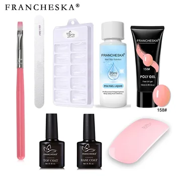 FRANCHESKA Eight Piece Set Nail Mold Double-ended Brush Crystal Extension Gel Multicolor Nail Set Manicure Tool Set TSLM1
FRANCHESKA Eight Piece Set Nail Mold Double-ended Brush Crystal Extension Gel Multicolor Nail Set Manicure Tool Set TSLM1